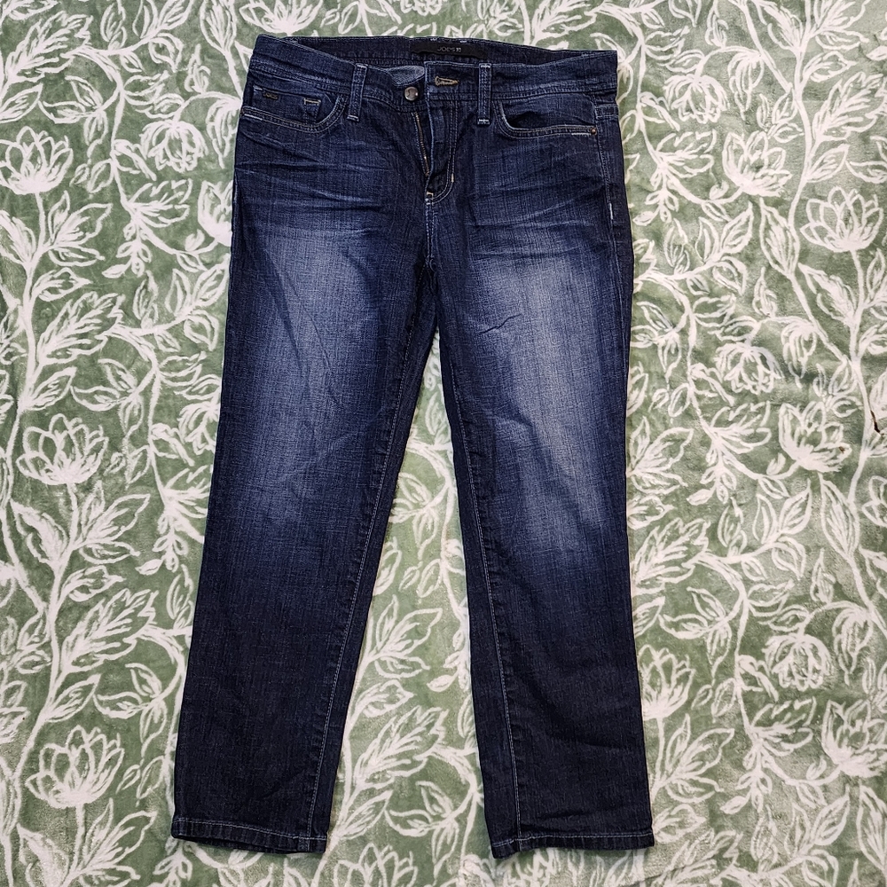 Joe's Classic Dark Wash Women's Jean Capri Size 28